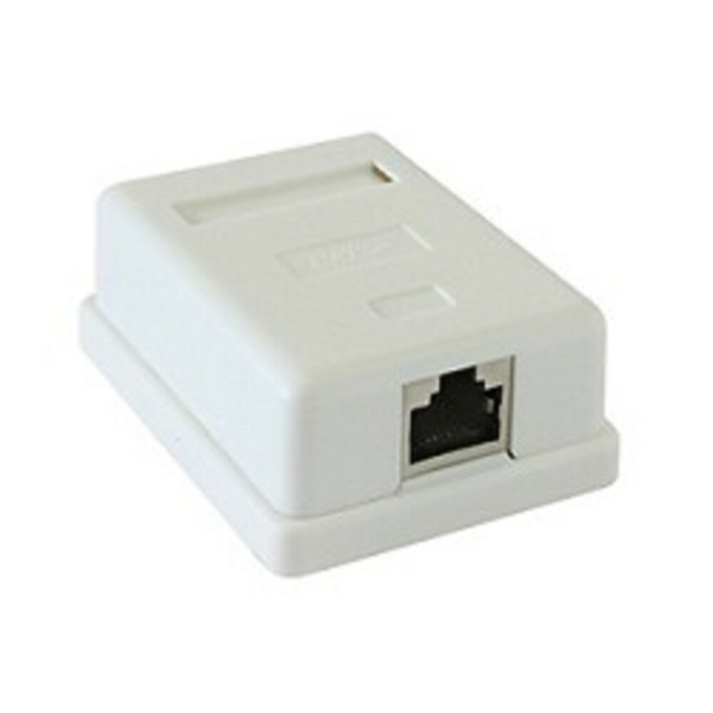 Gembird Монтажное оборудование NAS212 Розетка RJ-45 кат. STP 5e внешняя экранированная 1 порт 110&Krone