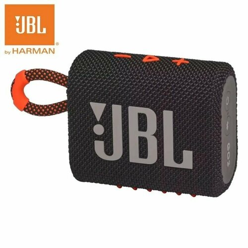 Беспроводная Bluetooth колонка JBL GO3, чёрная черный, голубой, серый