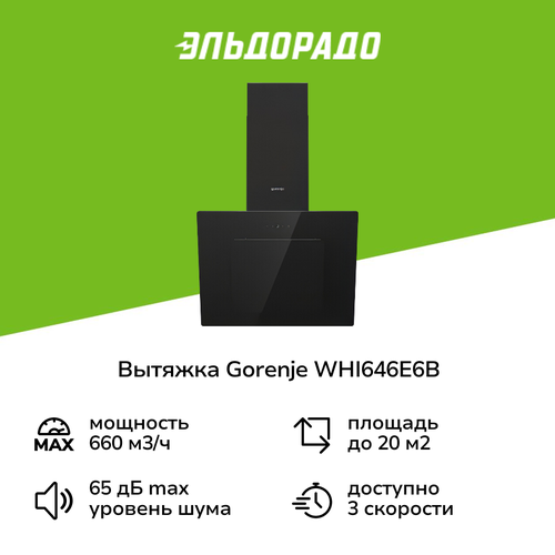 Вытяжка Gorenje WHI646E6B 20999₽