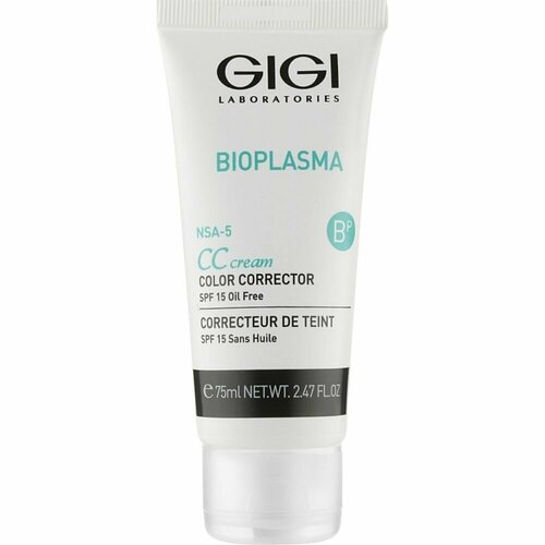 GIGI Тональный корректор для лица SPF 15 Bioplasma CC Cream Color Corrector 9890₽