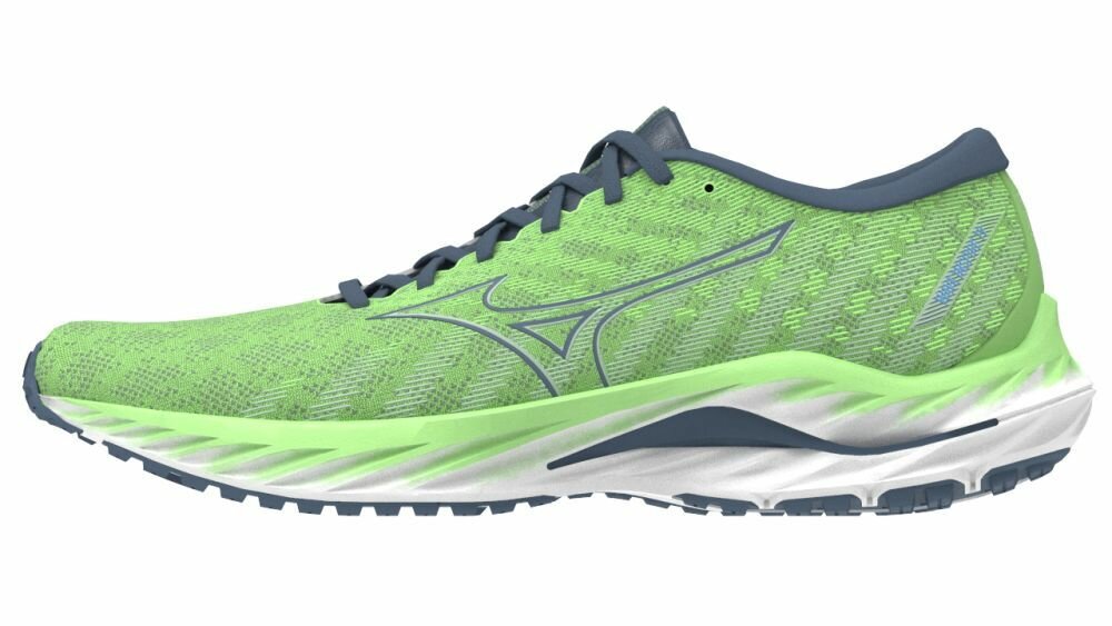 Кроссовки Mizuno, размер 44, зеленый