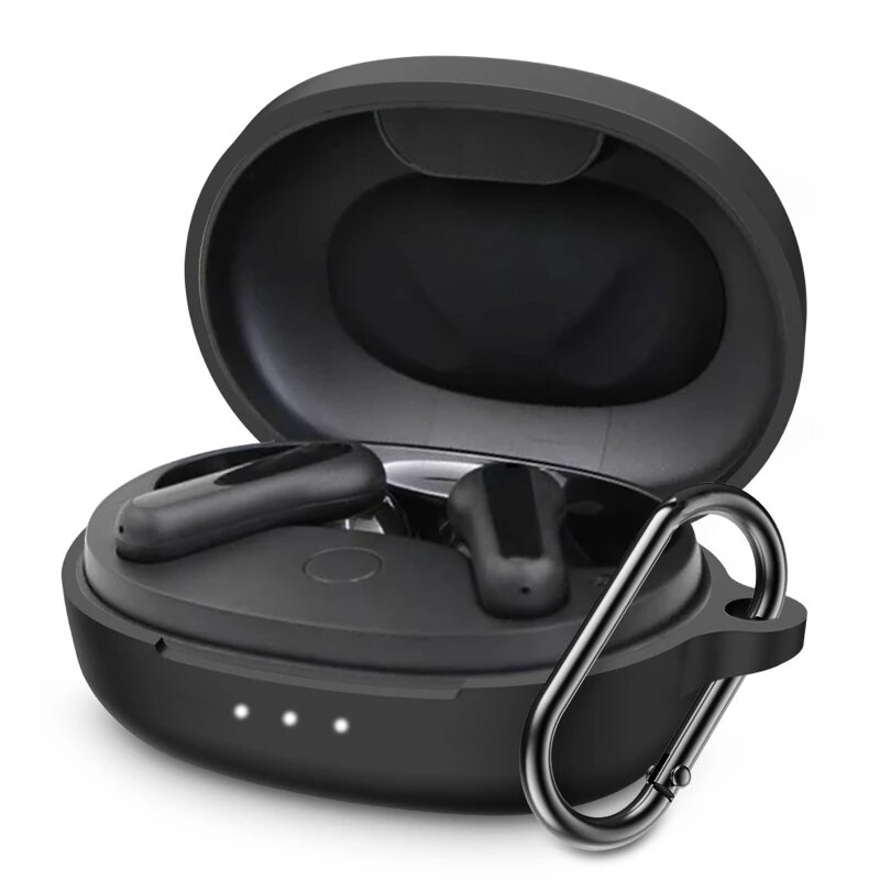 Чехол для наушников BUBM, силиконовый, для Anker Life P2 mini Black