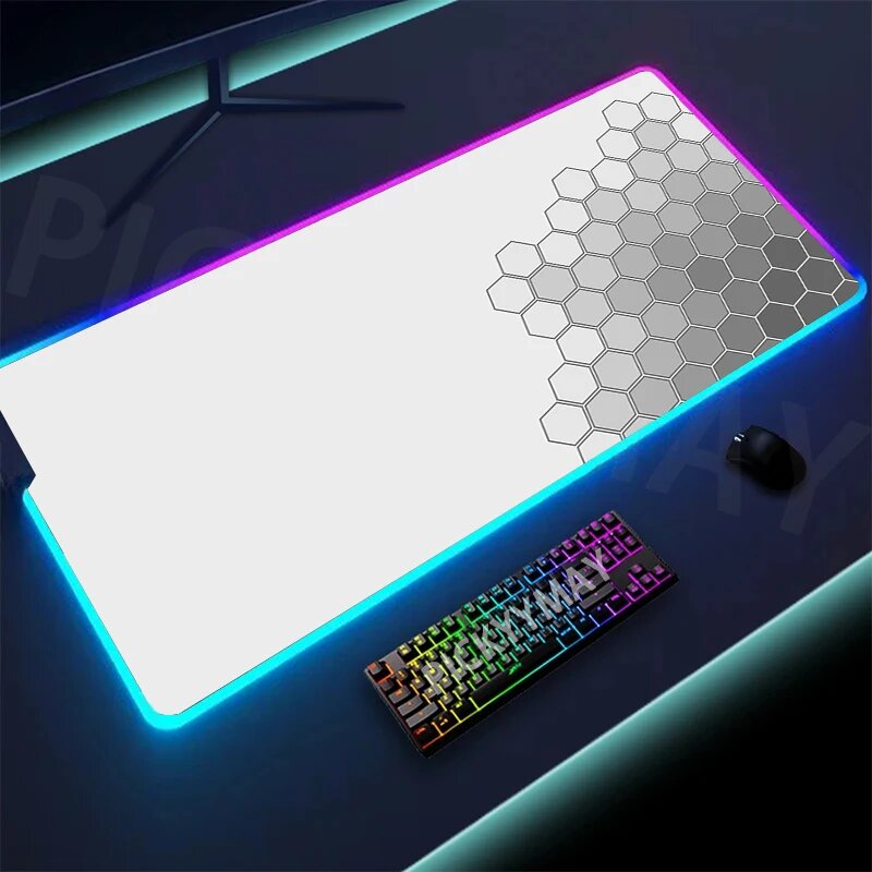 OEMG RGB коврик для мыши резиновый 40x90 см