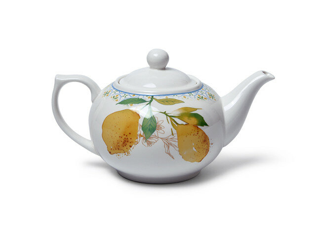 6299 FISSMAN Заварочный чайник CAPRI 125л (фарфор)