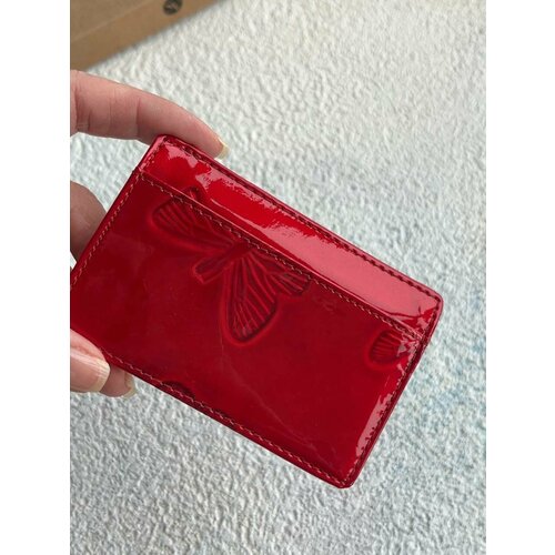 Обложка-карман для проездного билета Sergio Valentini, красный