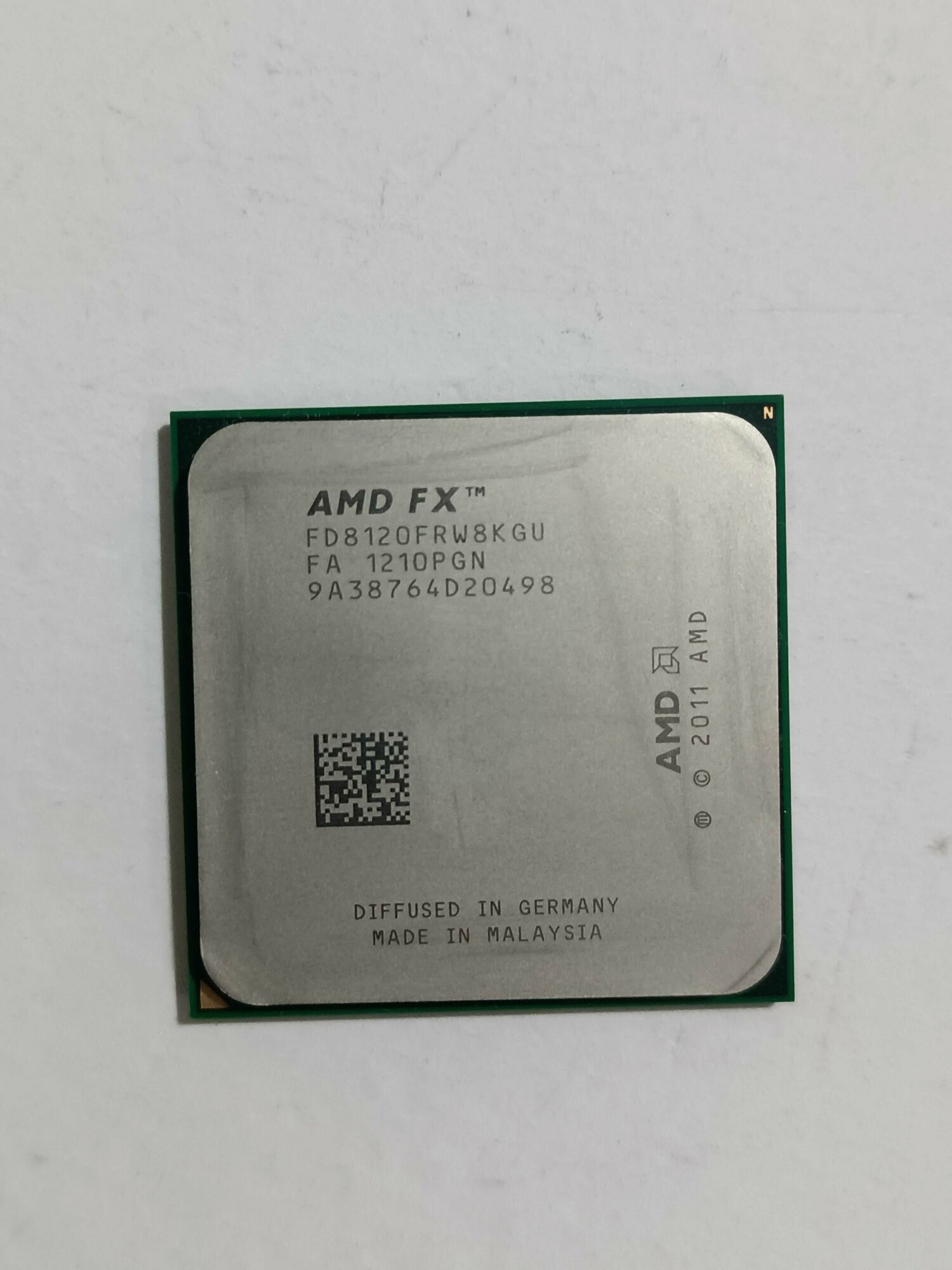 Процессор AMD FX-8120, FD8120 3.1GHz, 4.0GHz turbo, 8 ядер, 8 потоков, Zambezi, 125w, Socket AM3+ — фото 1