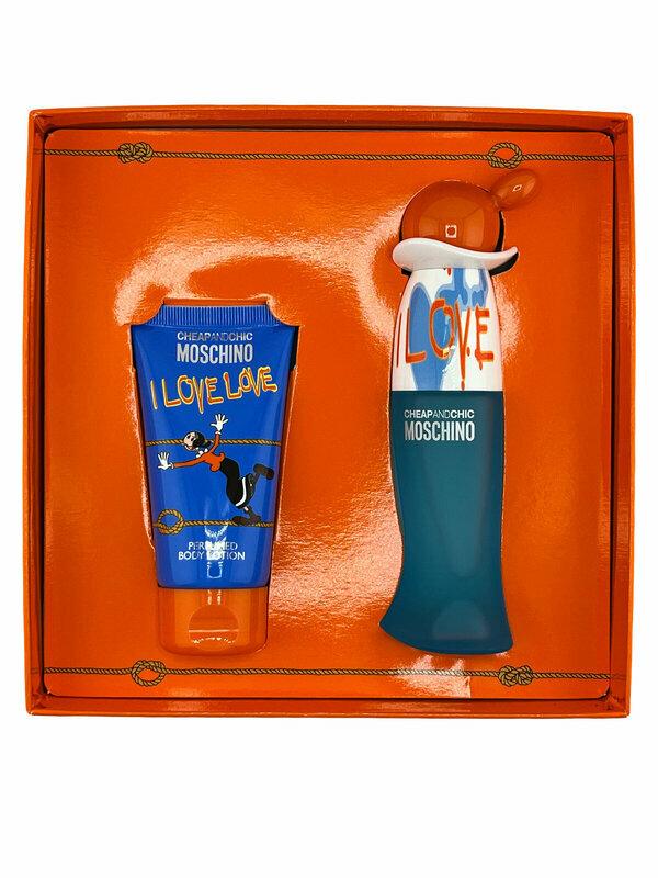 Набор Женский Moschino Cheap and Chic I Love Love т/в 30мл, л/т
