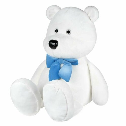 фото Мягкая игрушка fluffy heart, полярный мишка, 50 см