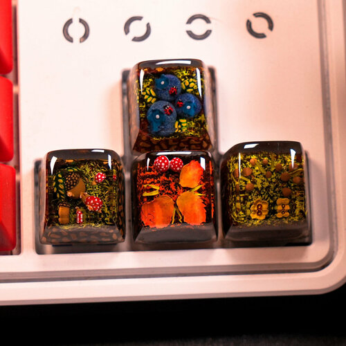 Набор кастомных клавиш, Артизан кейкапы для механической клавиатуры, Подарок для геймера, кейкап, кей кап, keycap, кикап