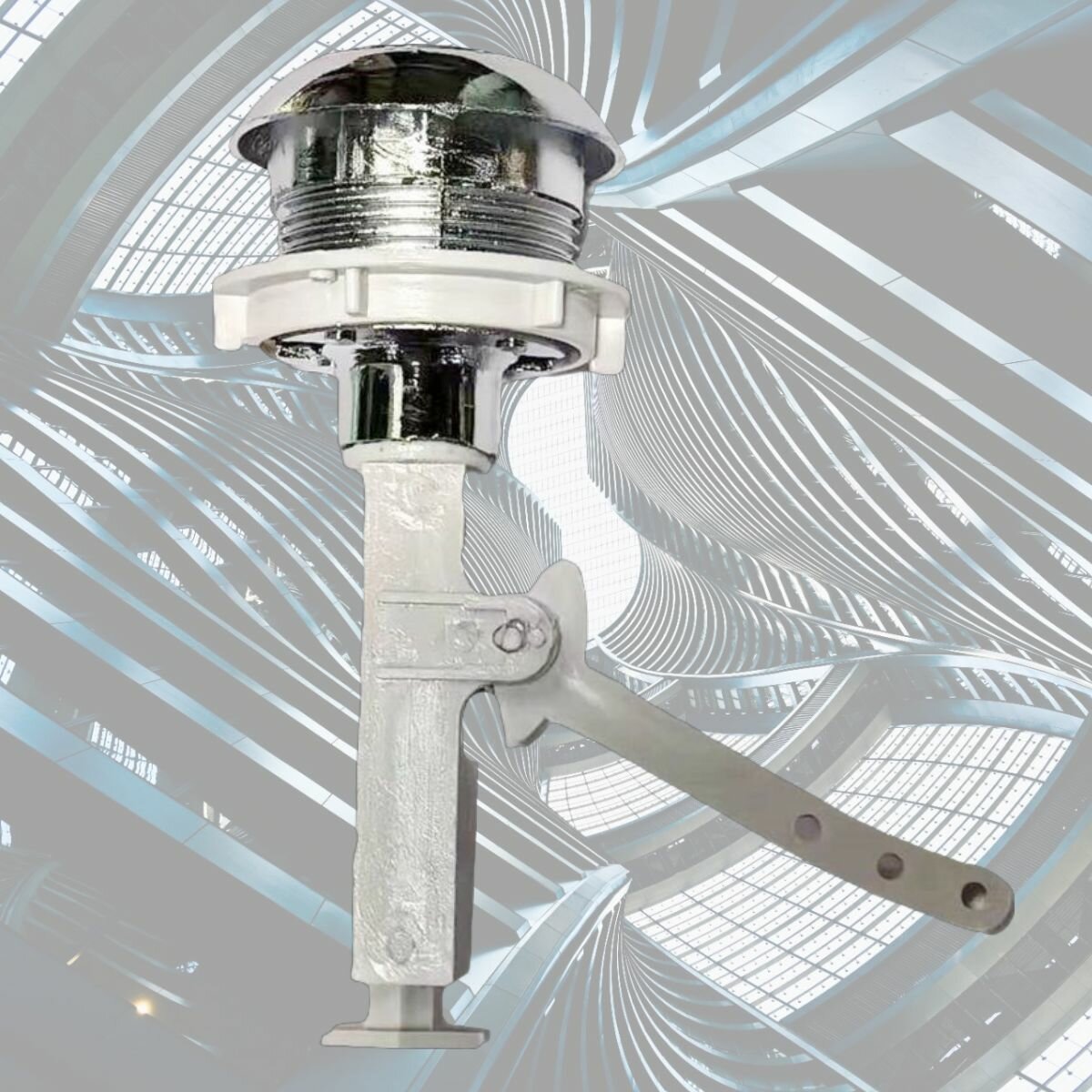 Кнопка для смыва унитаза — фото 1