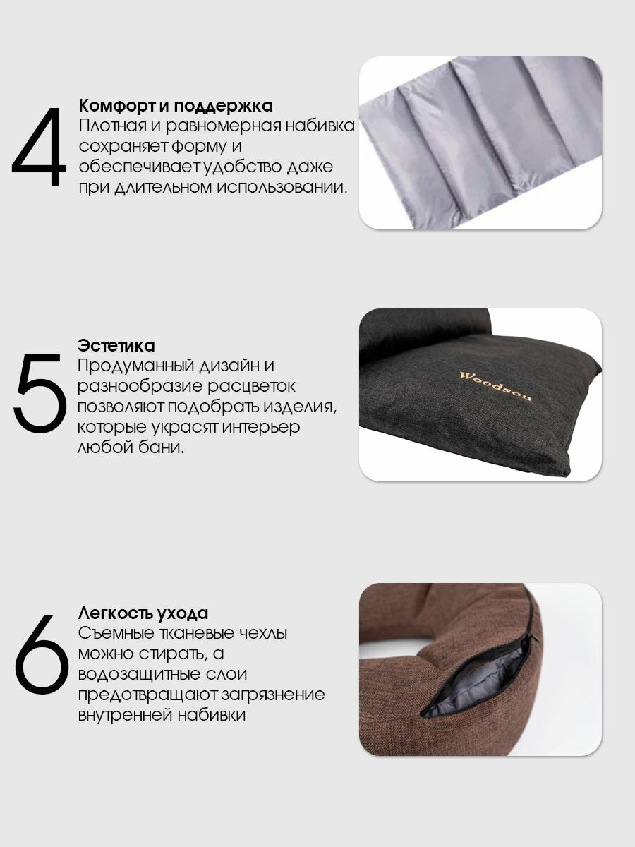 Матрас для парения Woodson GRAY 2000*700 — фото 1