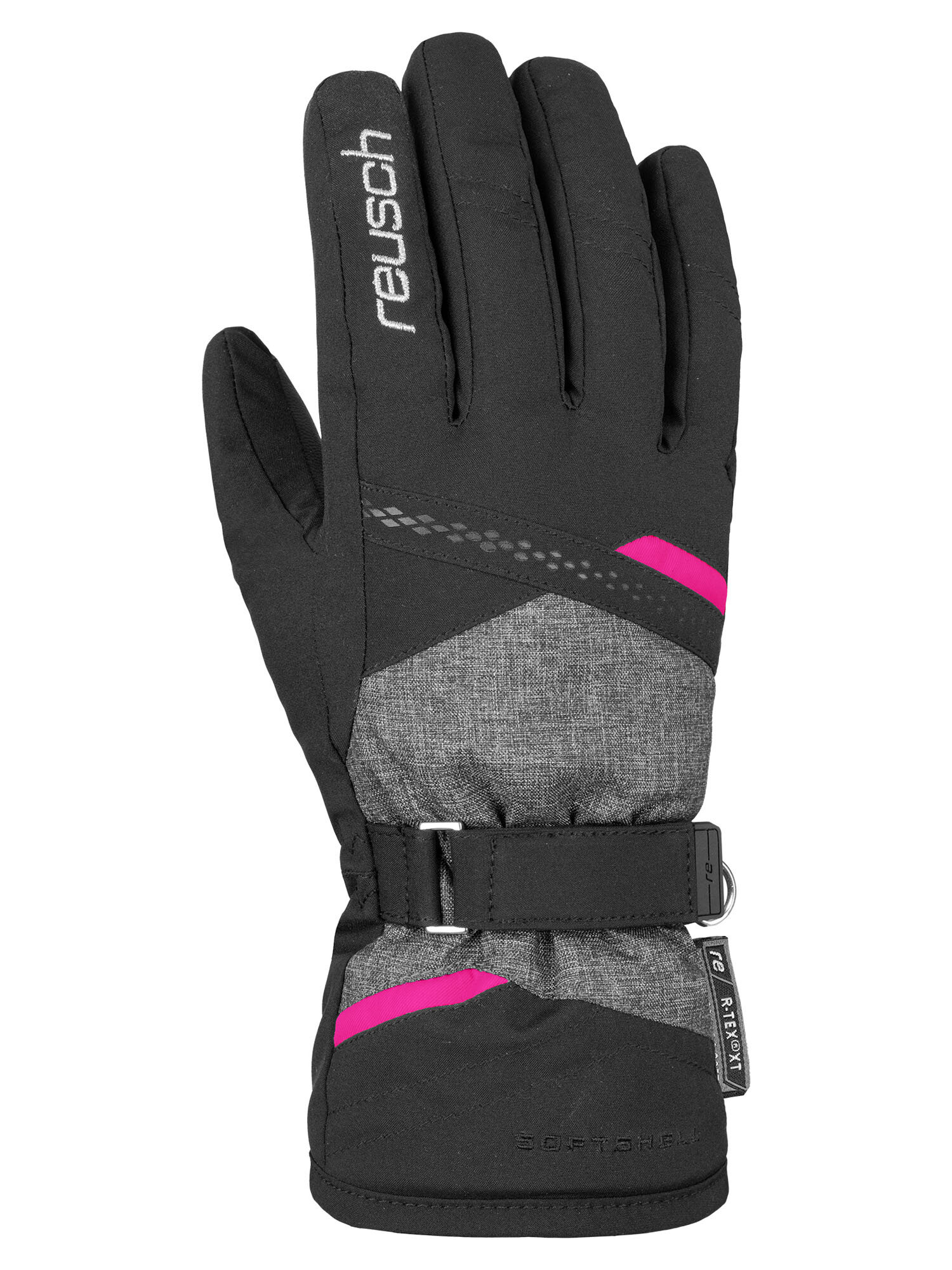 Перчатки Reusch Hannah R-Tex XT для женщин, размер 6, розовый/черный