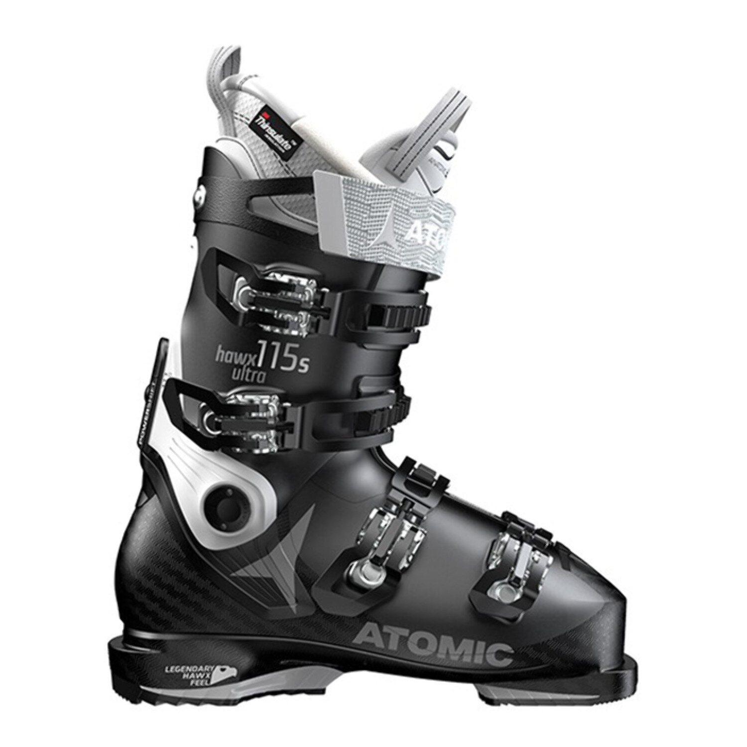 Горнолыжные ботинки Atomic Hawx Ultra 115 S W Black/White 18/19 , для женщин , Черный