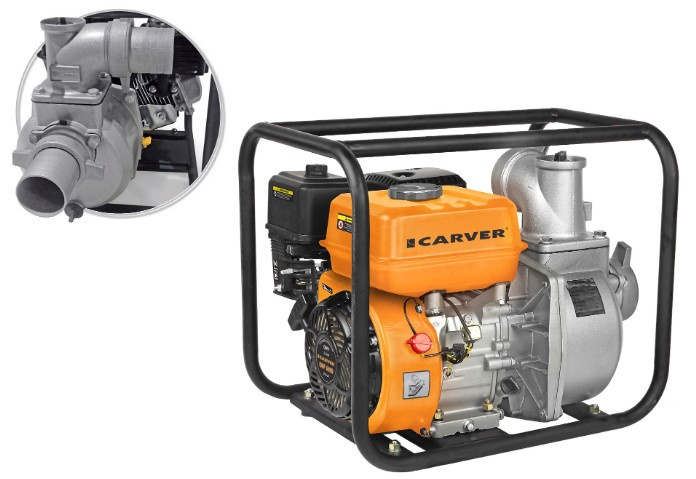 Мотопомпа Carver CGP 6080 для гряз. воды (01.022.00006)
