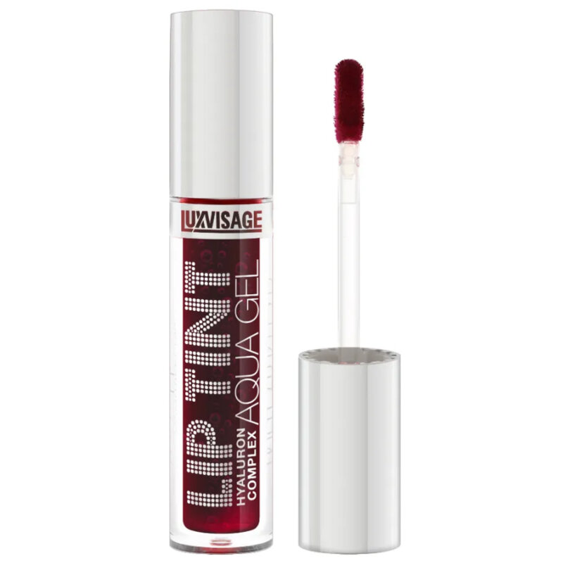 Тинт для губ Lip Tint Aqua Gel Hyaluron Complex, с гиалуроновым комплексом, тон 03, LUXVISAGE