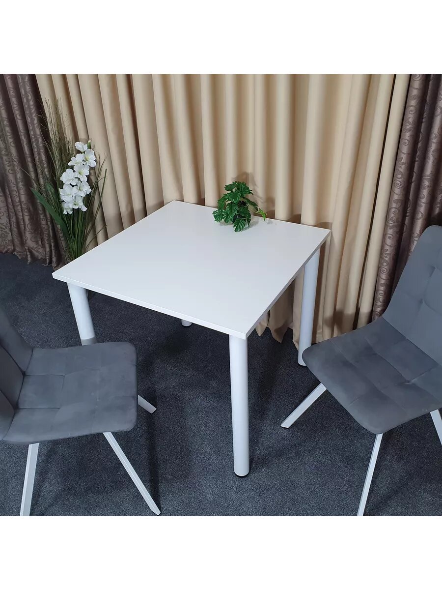 Стол кухонный 80*80 см. Столешница 22 мм — фото 1