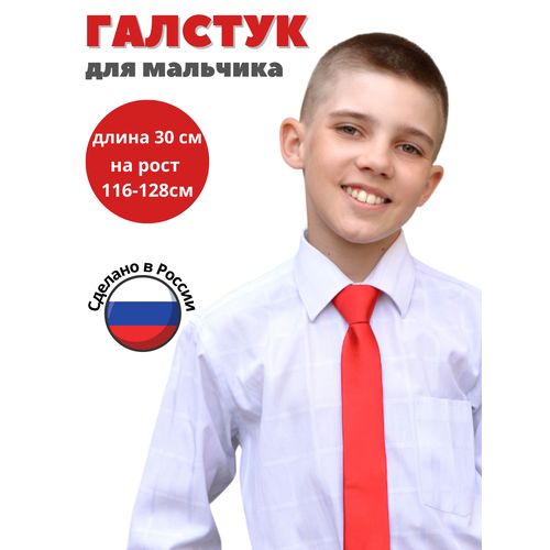 фото Галстук stilmark, красный