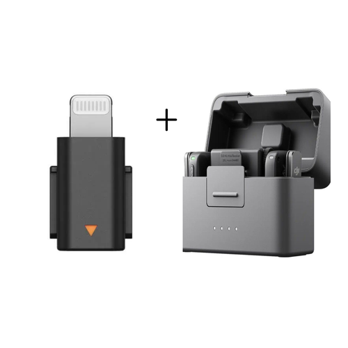 Беспроводной микрофон DJI Mic Mini 2 TX 1 RXCharging Case адаптер DJI Mic Mini -комплект черный 21600₽