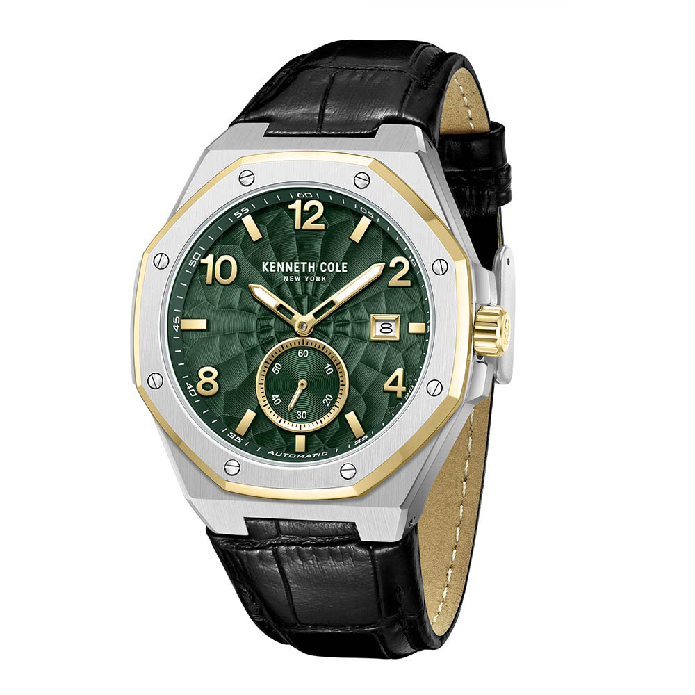 Наручные часы KENNETH COLE Automatic, зеленый — фото 1