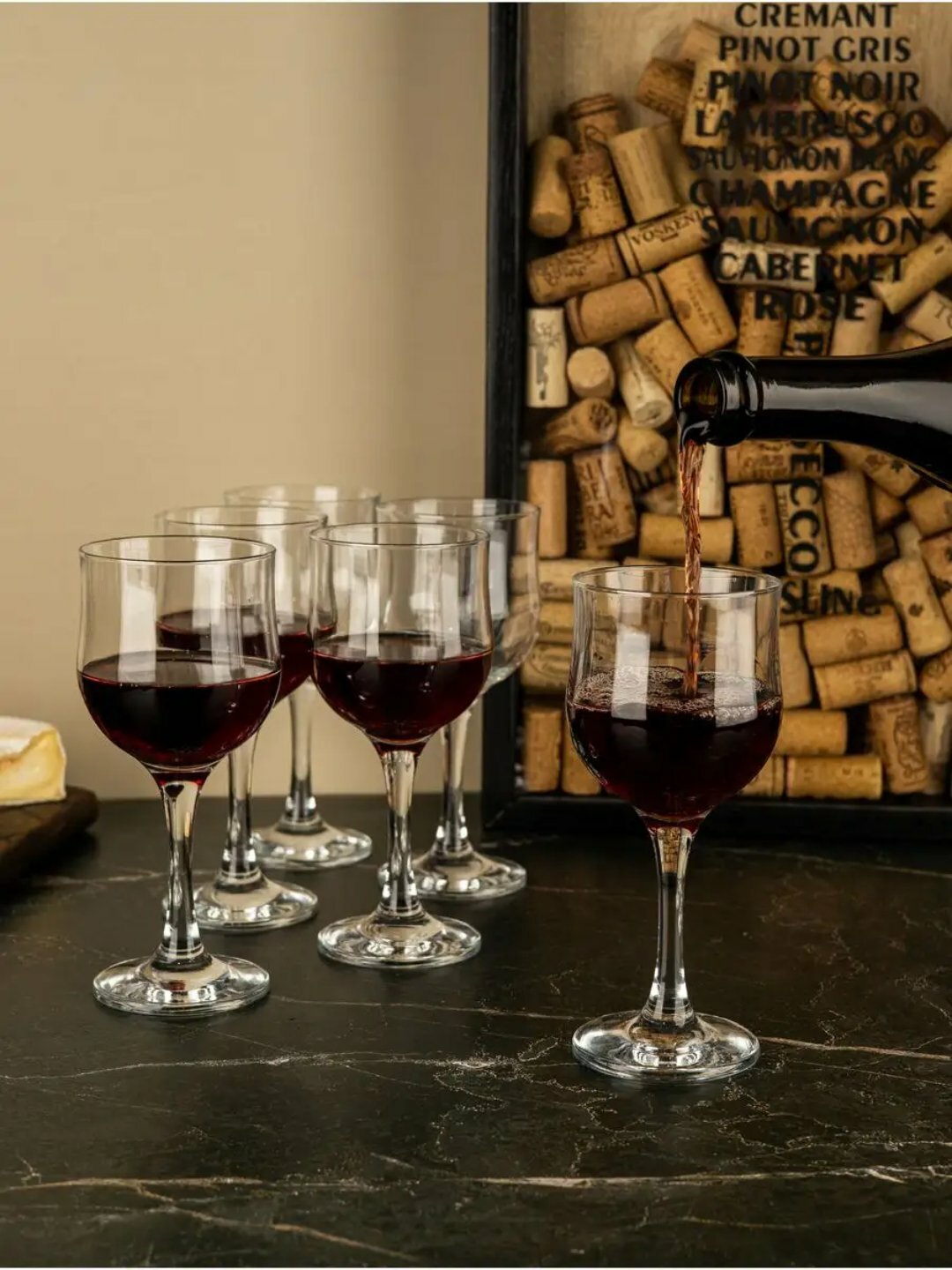 Бокал PASABAHCE тулип 44162 315мл 6шт 6х8 331321 — фото 1