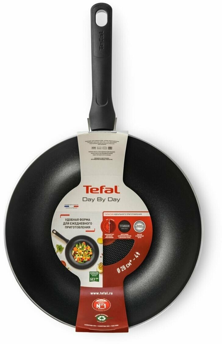 Сковорода-вок Tefal - фото №2
