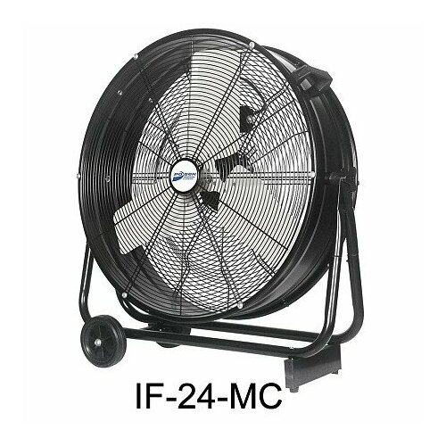 Вентилятор Ровен IF-24-MC (d=600 мм), напольный, алюминиевый, 3 скорости, 11800 куб. м/ч