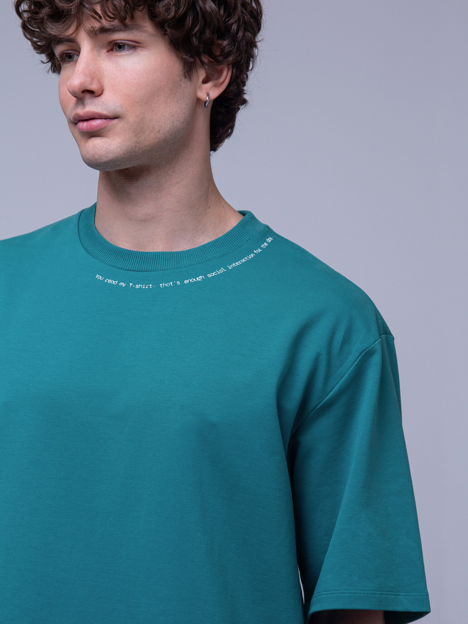 Футболка Frutto Rosso, размер 3XL, бирюзовый, голубой — фото 1