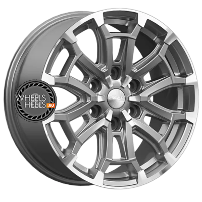 СКАД Авилис (КЛ374) 18x8 6x139.7 et25 dia106.1 Алмаз графит