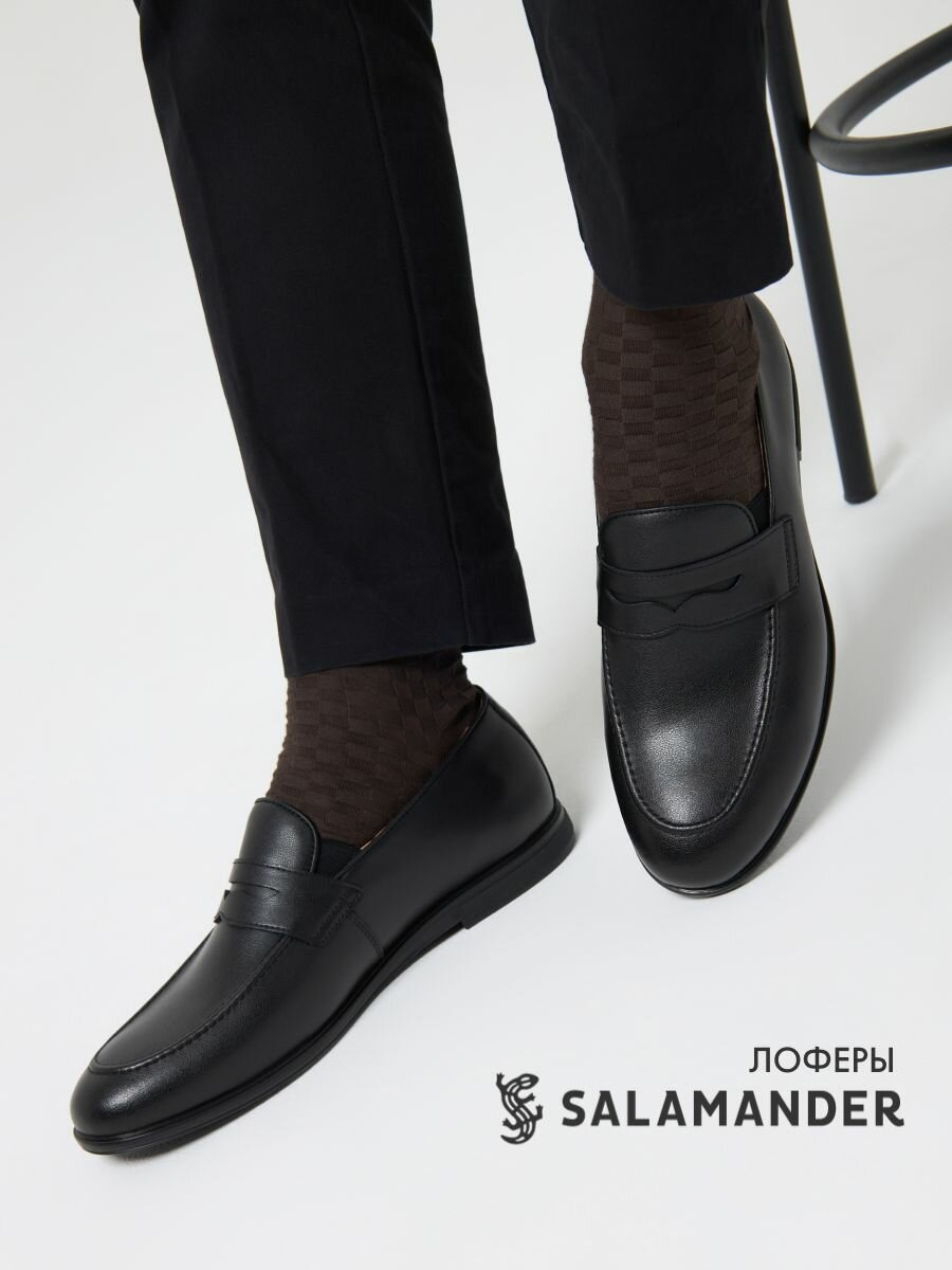 Туфли Salamander, размер 43, черный