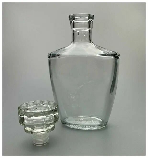 Штоф - графин "Легион", стек. с пробкой 500 мл. — фото 1