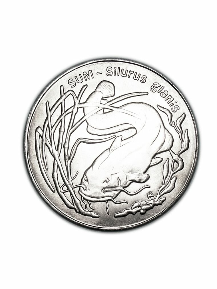 Польша 20 злотых 1995 Сом сувенирная копия монеты, нумизматика, деньги для коллекции