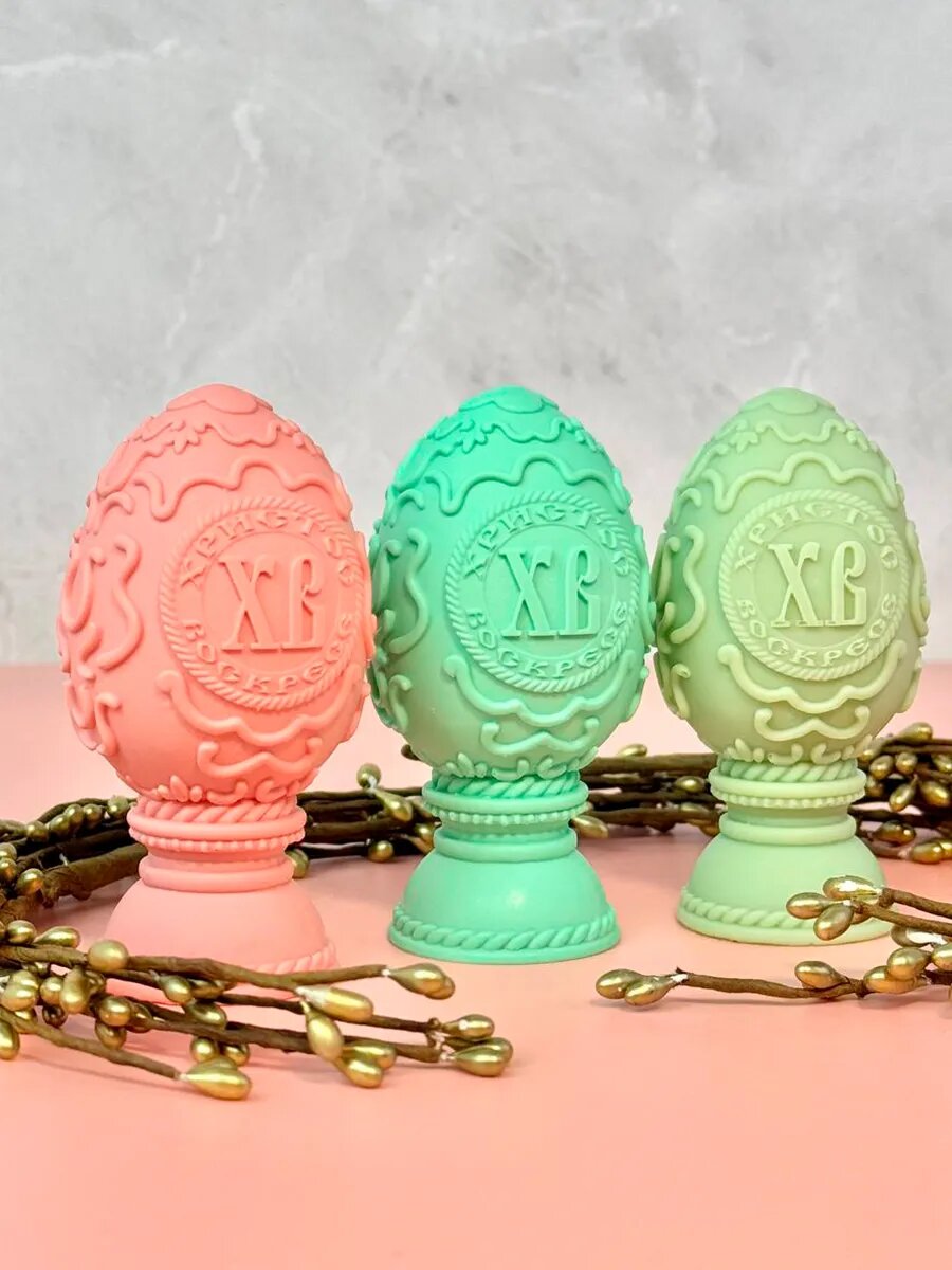 Силиконовая форма / молд Пасхальное яйцо — фото 1