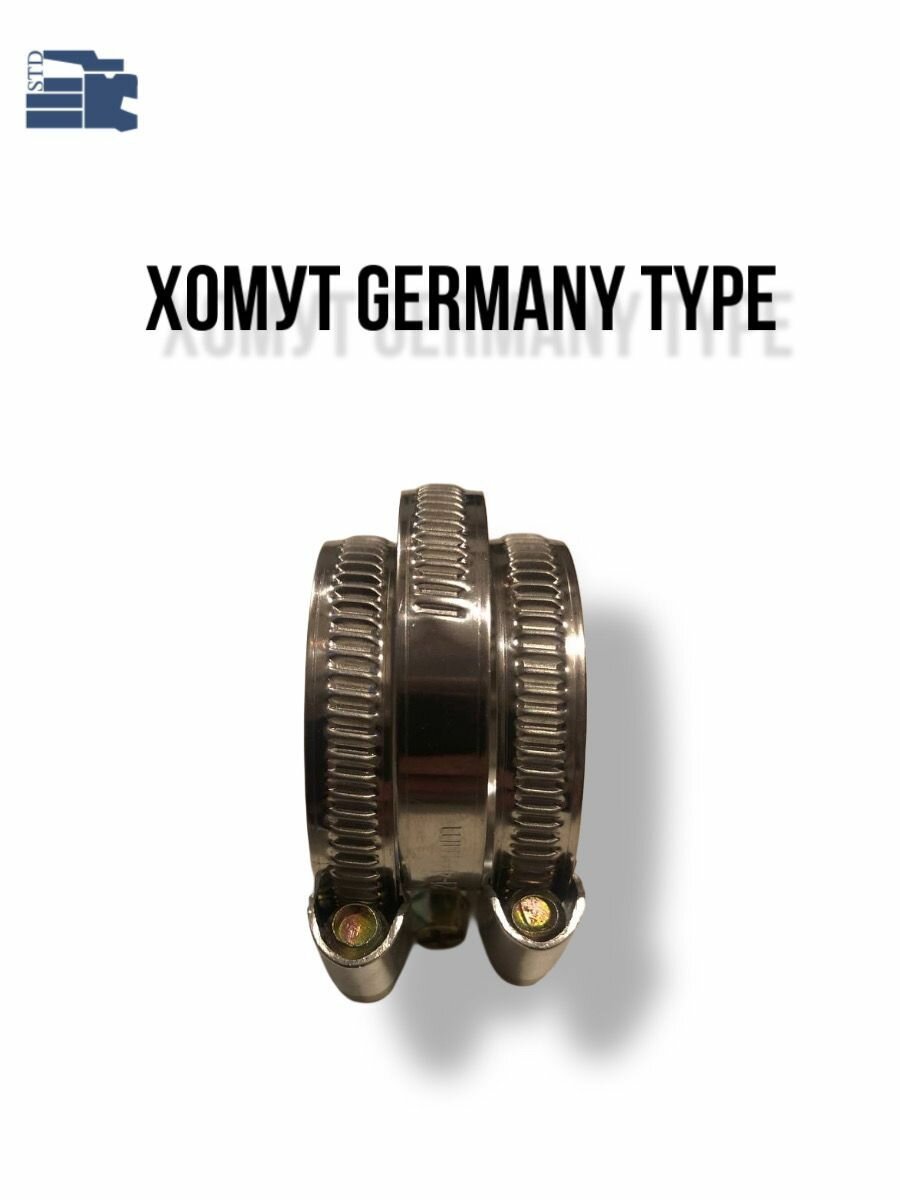 Хомут червячный размер 26-44, ширина 9 мм, в упаковке 10 шт. — фото 1