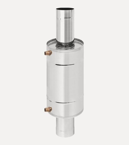 Изображение товара Теплообменник 12л на трубе д.115 штамп. диаметр дымохода: 115 мм