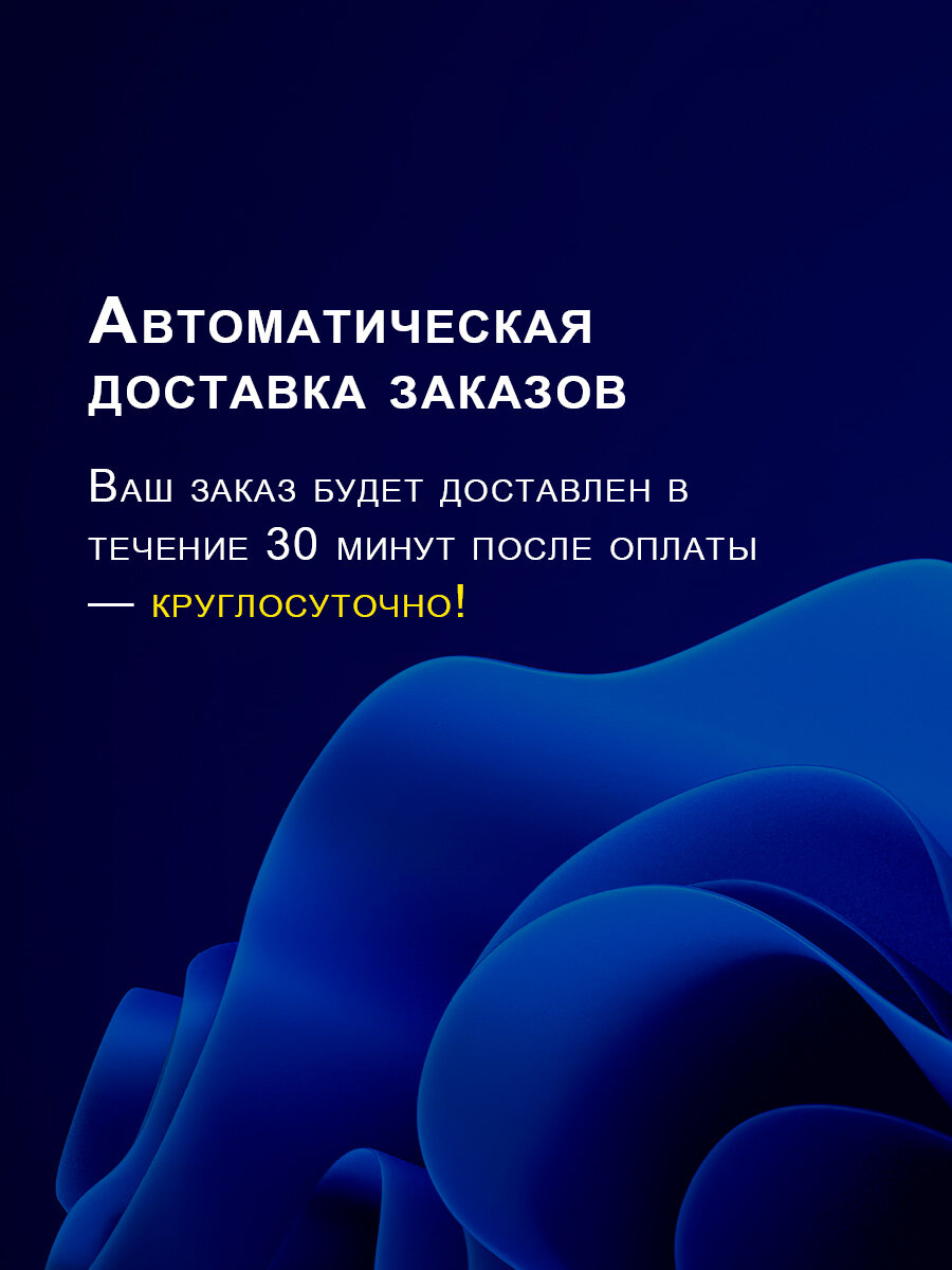 Windows 11 Pro, бессрочная лицензия, онлайн активация для 1 ПК, Microsoft — фото 1