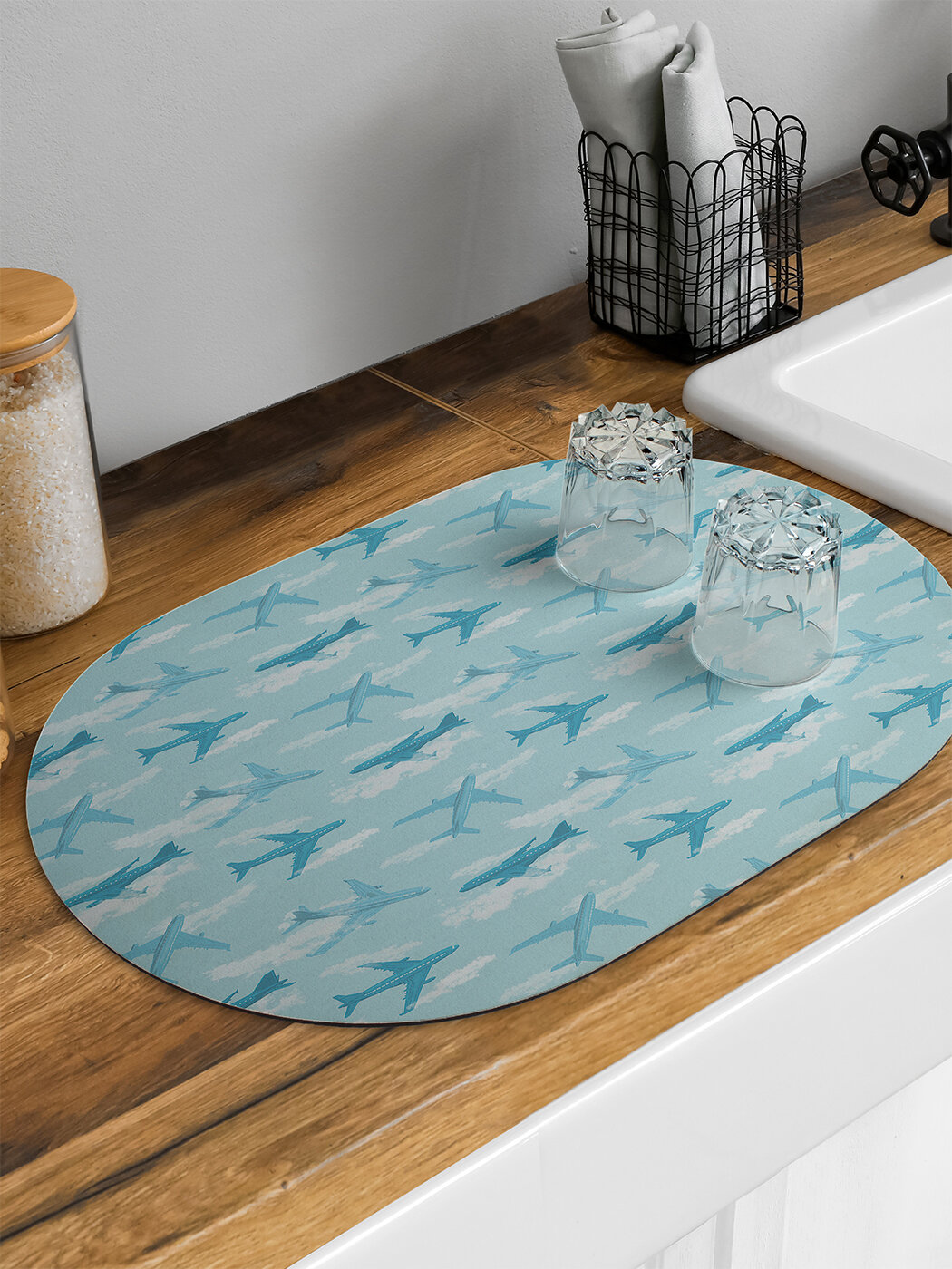 Коврик JoyArty для сушки посуды 