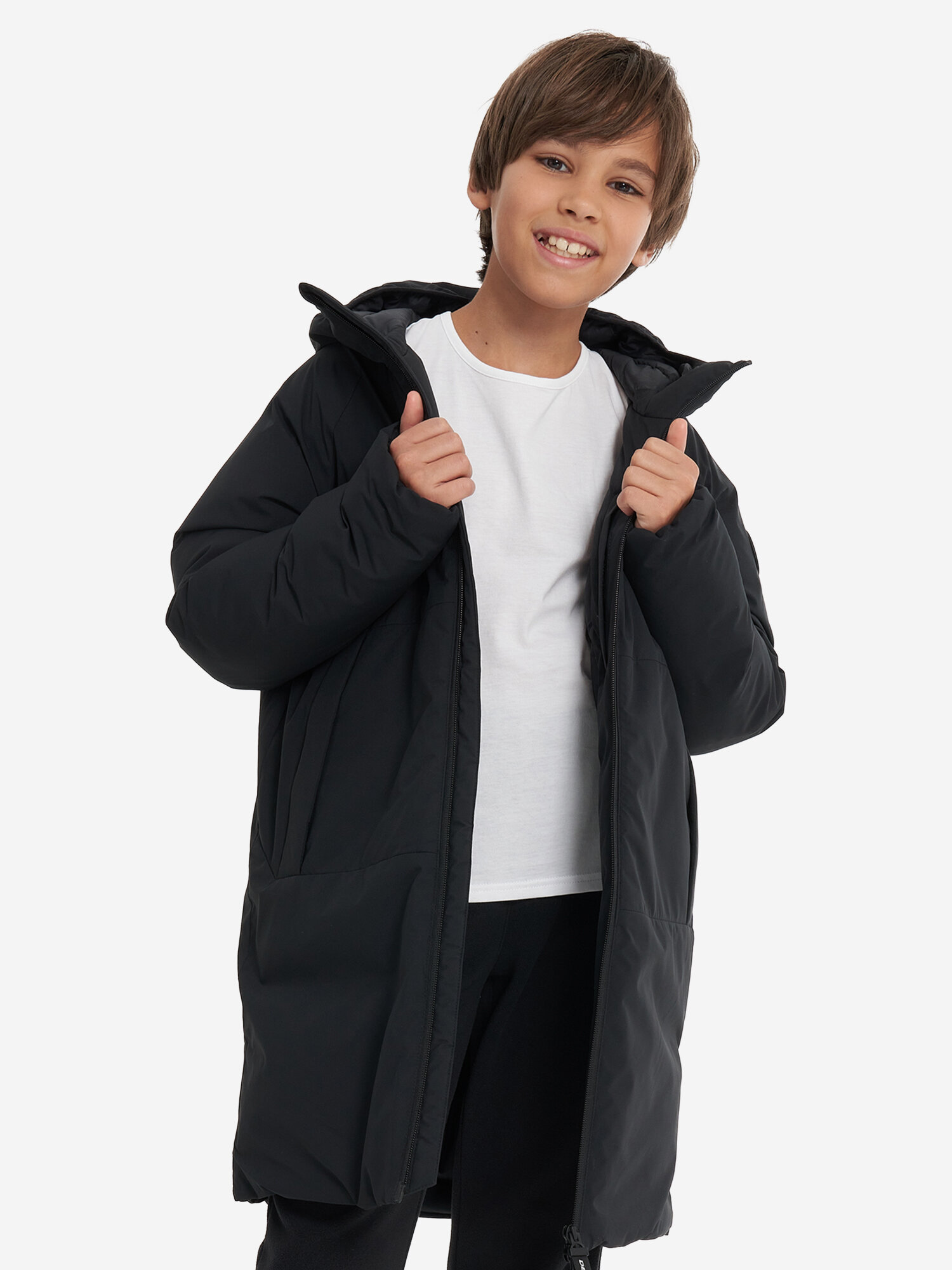 Куртка Demix Sport Style Boy's Faux Down Jacket размер 152/158 черный