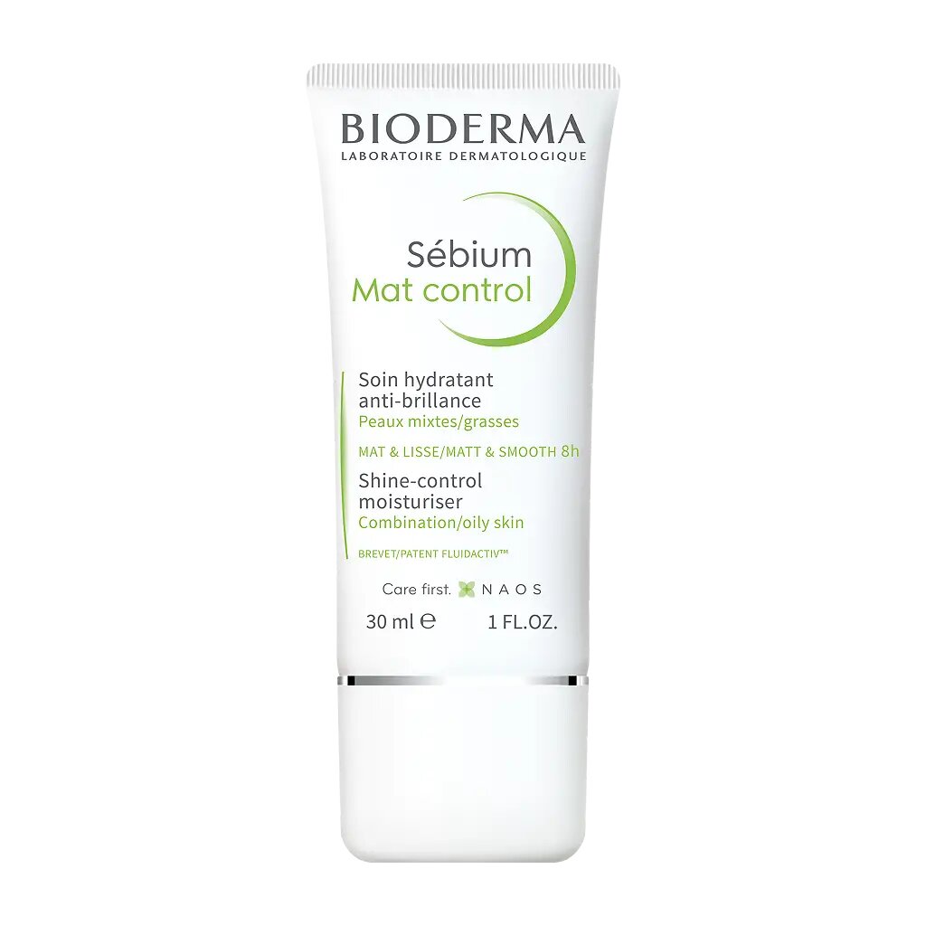 Bioderma Sebium Мат контроль крем матирующий увлажняющий для жирной и комбинированной кожи лица 30 мл 1 шт