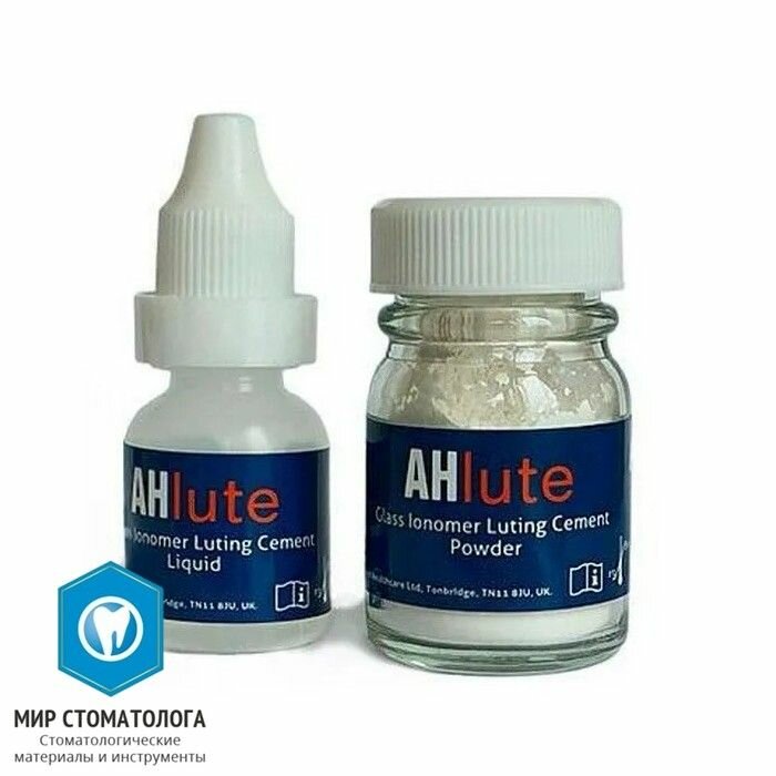 AHlute - цемент стеклоиномерный для фиксации (корейский Fuji One)