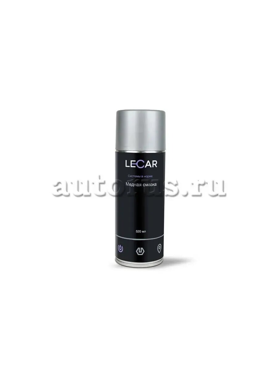 Медная смазка LECAR 520 мл. (аэрозоль)