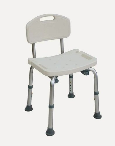 Изображение товара Стул для купания в ванной и душе со спинкой, для купания пожилых, инвалидов, беременных