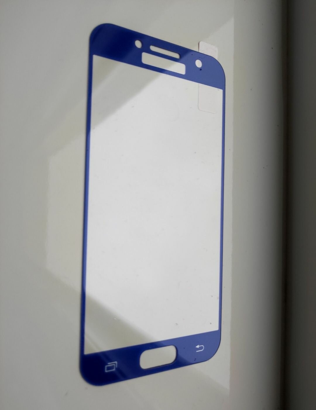 Samsung Galaxy A3 2017 a320 Защитное стекло синее, бронестекло полное покрытие, черное самсунг галакси а3 а320
