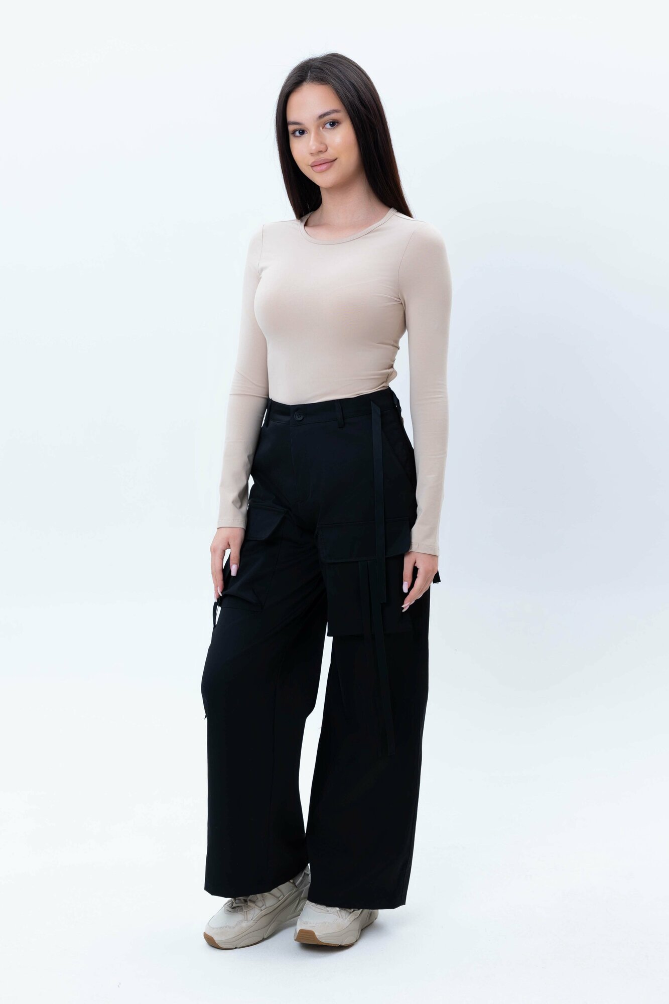 Брюки джоггеры TERRA PRO, размер L, black — фото 1