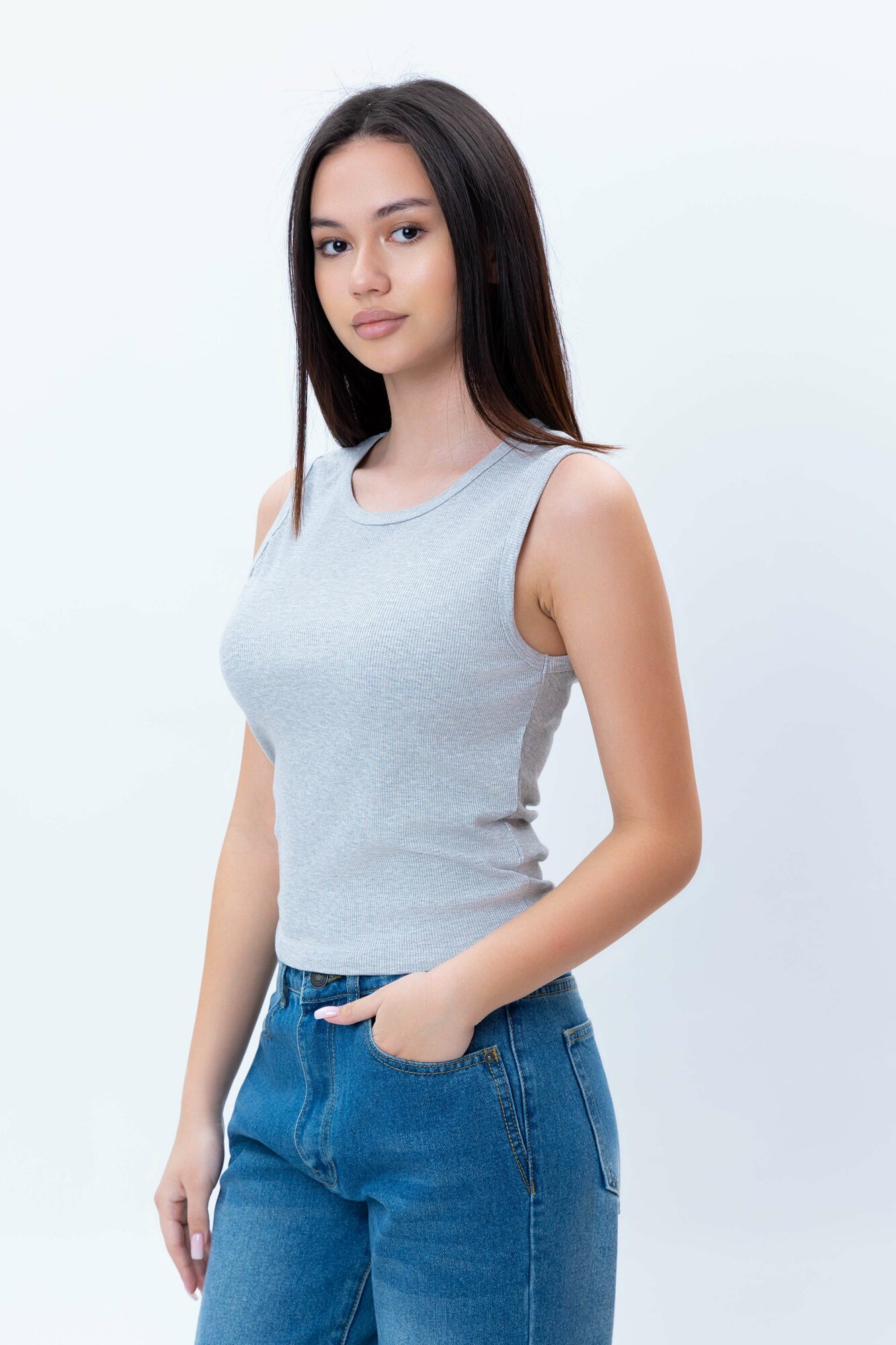 Топ TERRA PRO, размер S, grey — фото 1