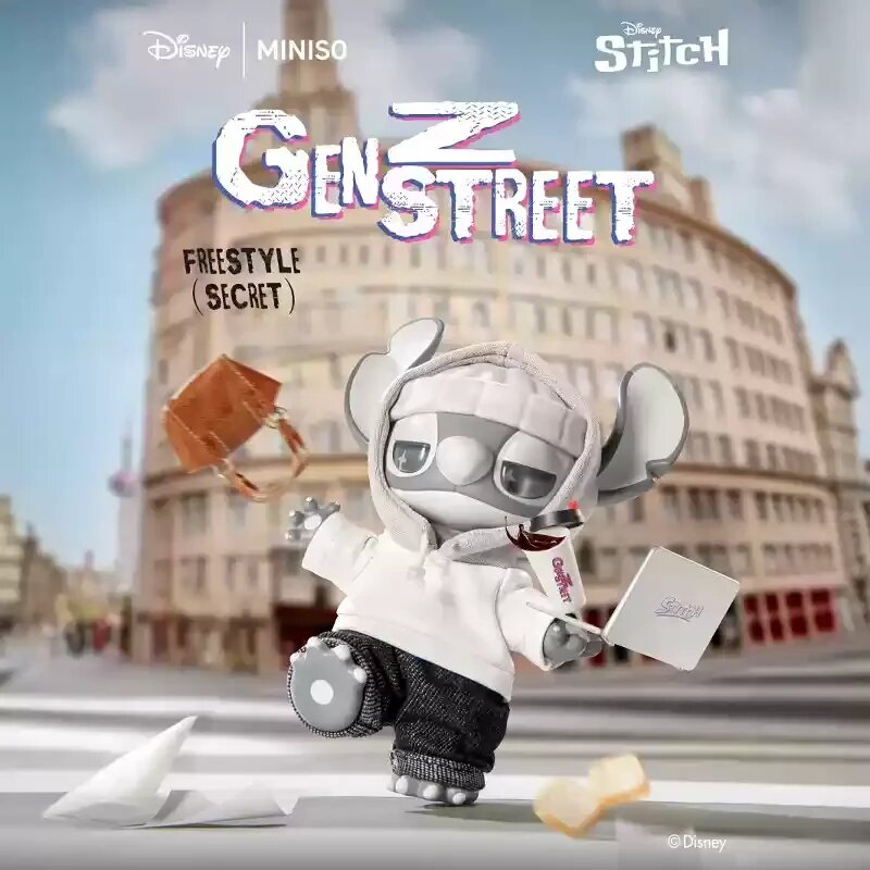 Miniso Disney Stitch GenZ Street スティッチ MINISO Blind Box - Disney Stitch GenZ Street Series