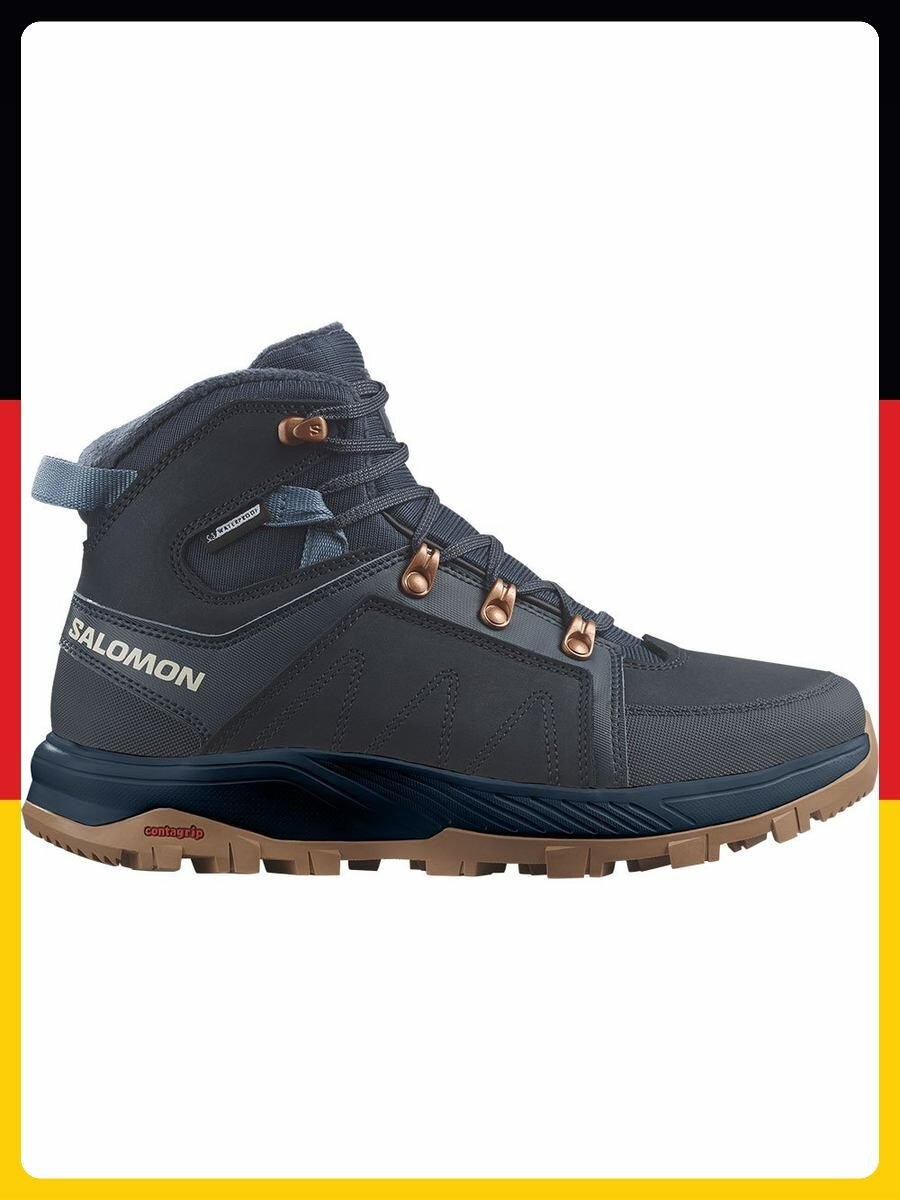 Ботинки Salomon Outchill Thinsulate Clima Wp, серый, EU39 1/3