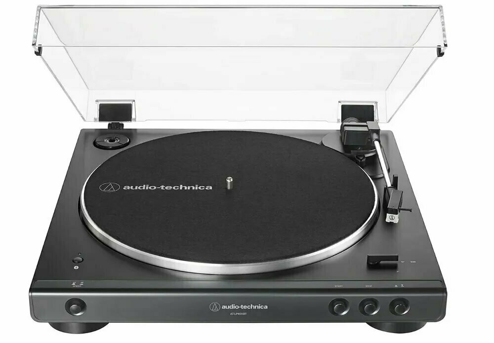 Проигрыватель Audio-Technica AT-LP60XBT BK для виниловых пластинок, черный