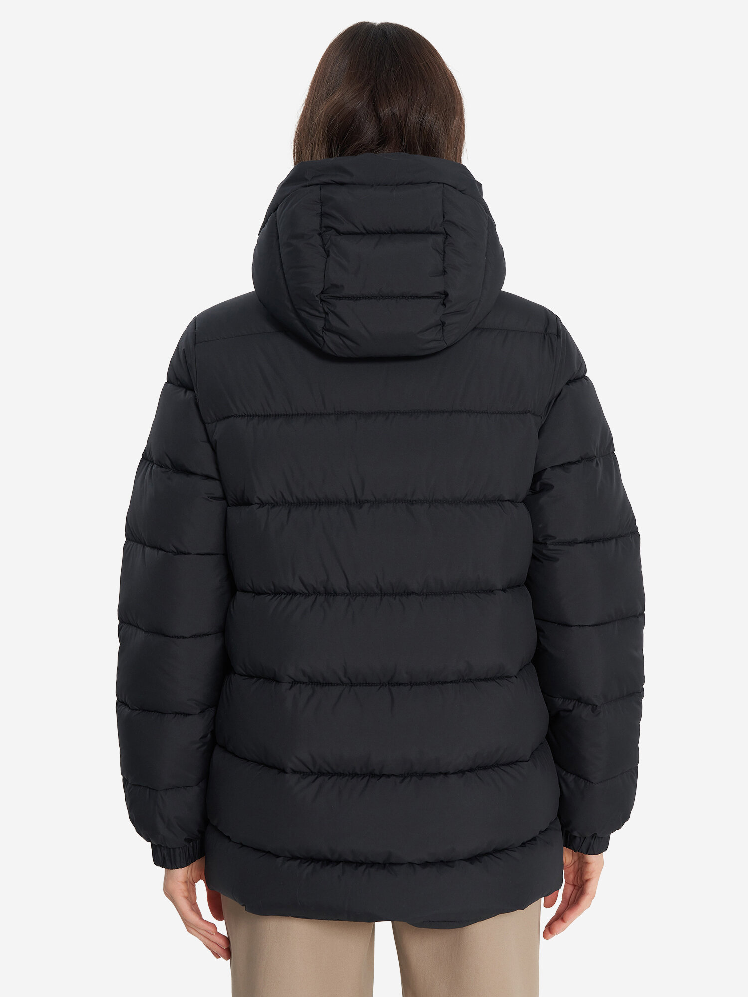 Пуховик OUTVENTURE, размер 54-56, черный — фото 1