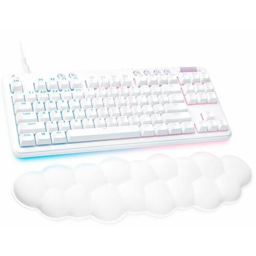 Игровая клавиатура Logitech G G713 Aurora Collection GX Tactile, белый, английская