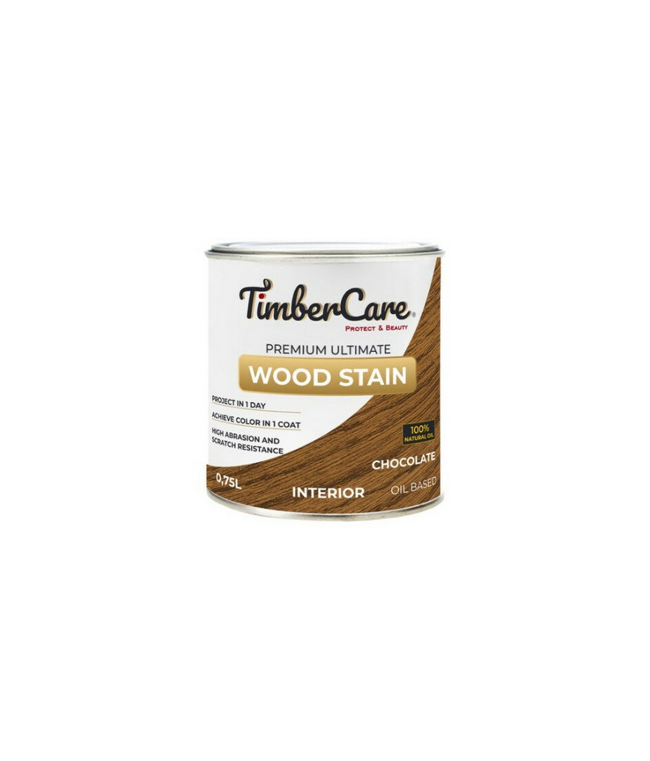 Масло TimberCare Wood Stain Chocolate тонирующее шоколад 075 л